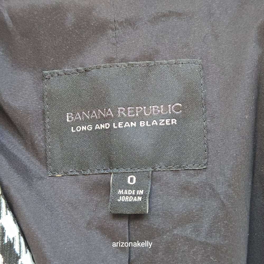 NWOT Banana Republic Long and Lean Blazer in - Picture 3 of 16